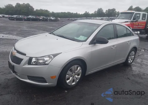 2012 Chevrolet Cruze Ls из США, поврежденный, VIN 1G1PC5SH6C7193992